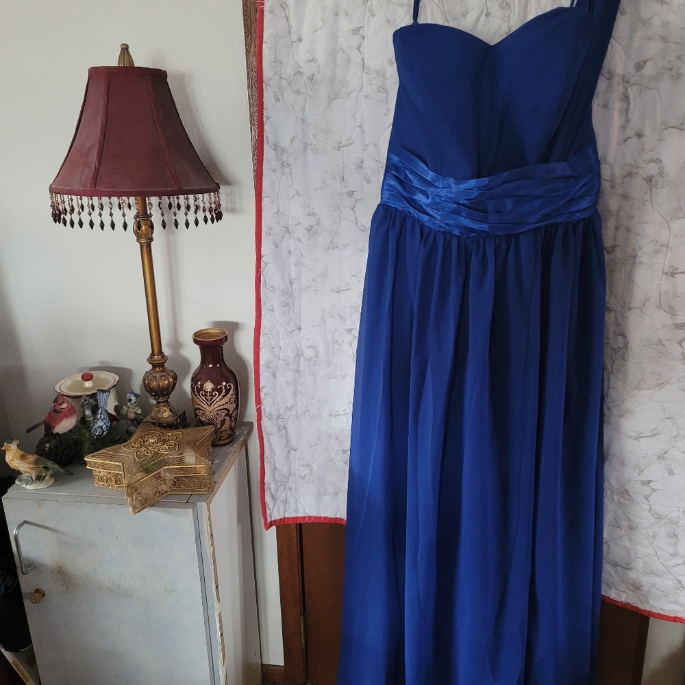 Efox, Size XXL, navy blue bridesmaid/maid if honor or prom dress.